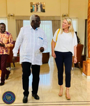 British High Commissioner Visits Former President Koroma in Makeni