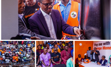 Orange SL Supports Bike Riders to Launch New Office