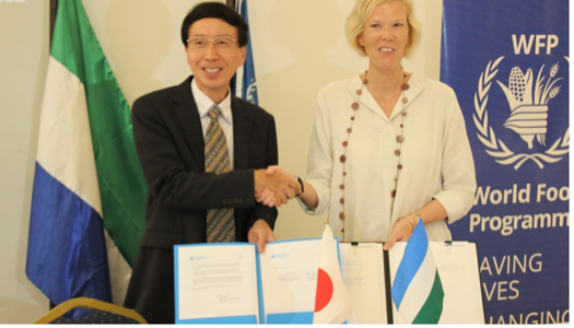 Japan and WFP Join Hands to Tackle Food Insecurity and Promote Education in Pujehun District