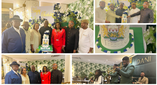 As Billionaires Show-up…President Koroma Gets Unforgettable 71st Birthday in Nigeria 