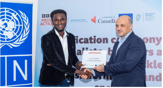 Salone Messenger CEO Certified by BBC Media Action For Fact-Checking