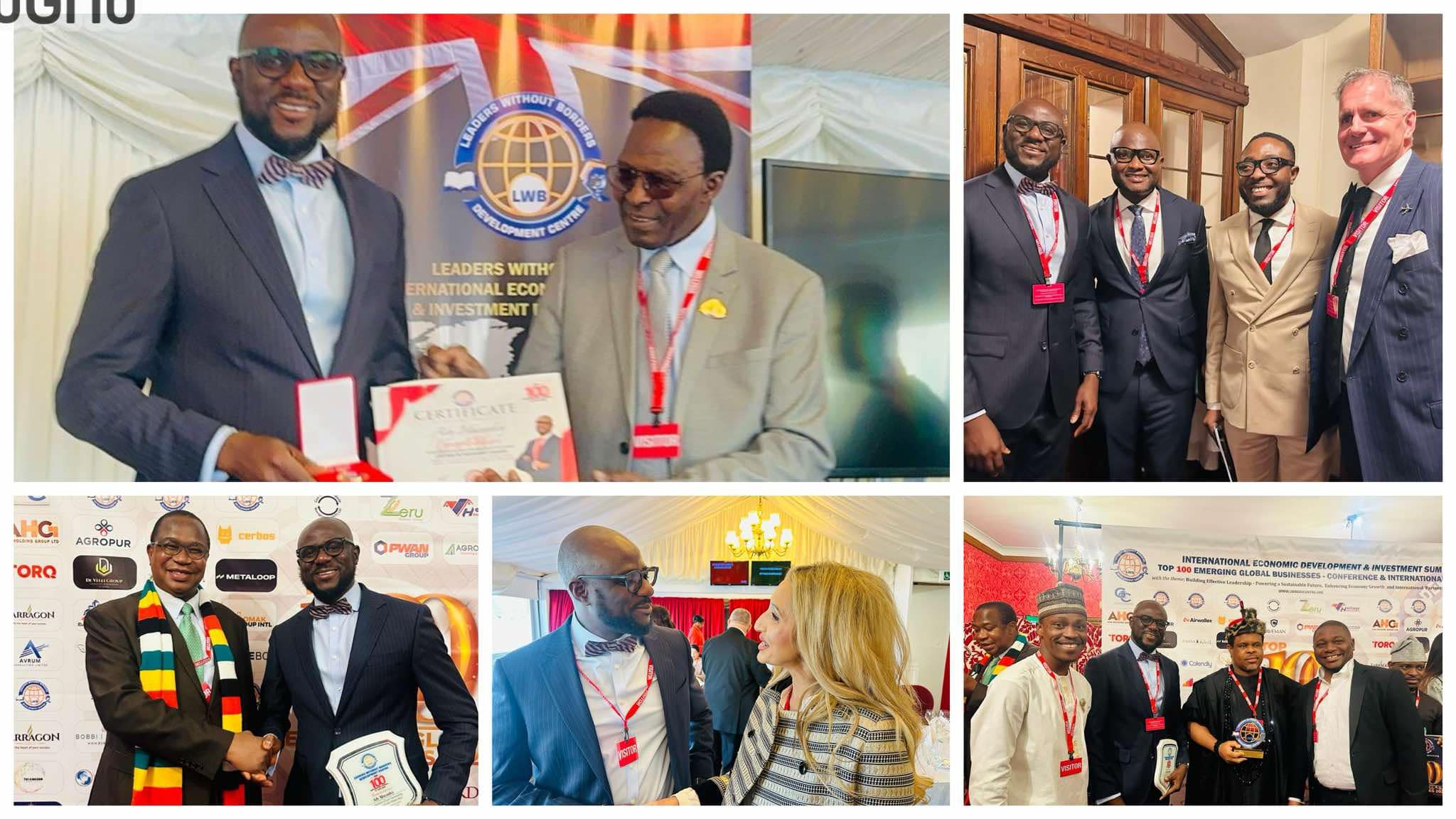 Ady Macauley Honoured with International Humanitarian Award at the Grounds of the British House of Lords- UK