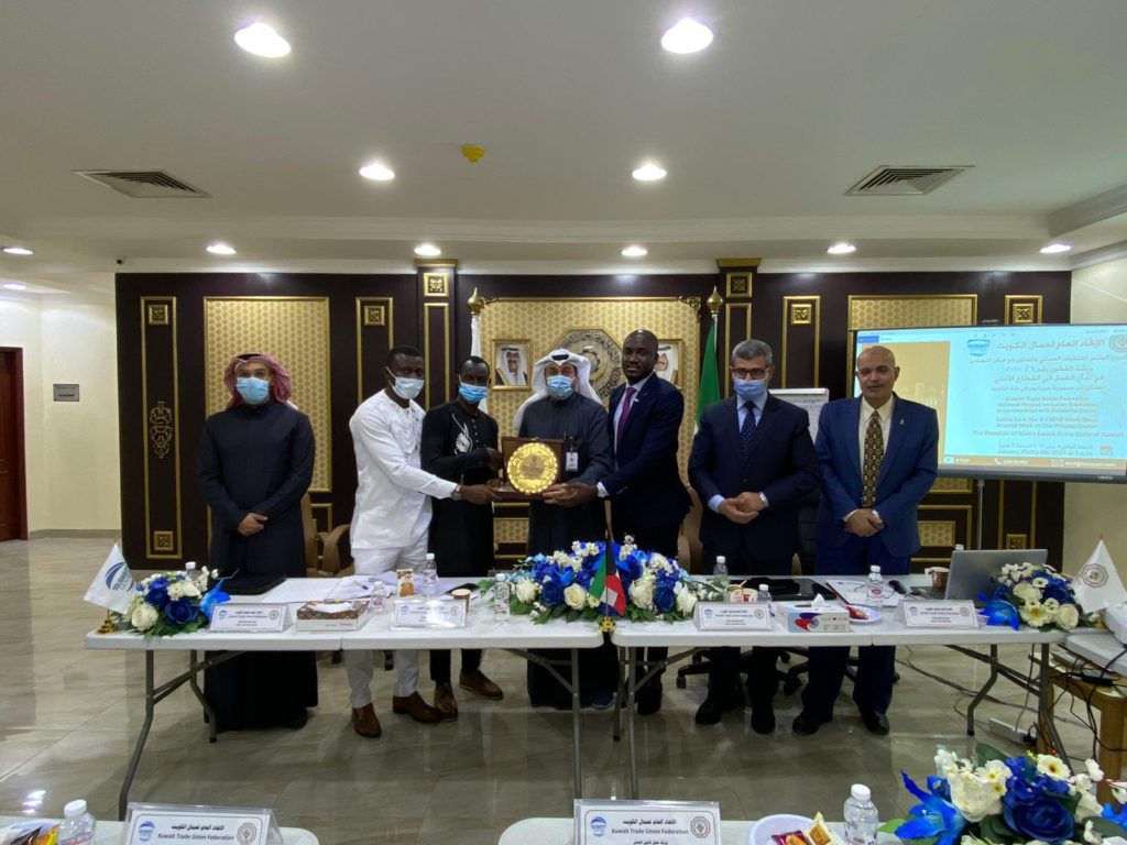 
Kuwait Trade Union Organizes Workshop for Sierra Leone Community

