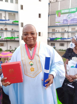 Professor Mallam O. Bags Sierra Leone’s Highest National Award