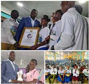 Kenema Pupils Award NPPA Chief… For Generously Supporting FQE