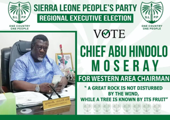 ALARMING & SHAMEFUL… Tribal Chief Vies For SLPP Western Region Chairman