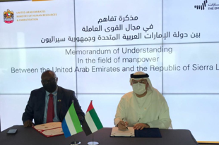 United Arab Emirates and Sierra Leone sign MoU on Labour Cooperation