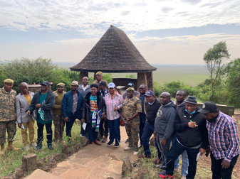 Tourism Minister on A Study Tour in Kenya