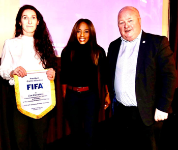 Isha Johansen Represents FIFA In Norway As NFF Elects Its First Female FA President – Lise Klavenes