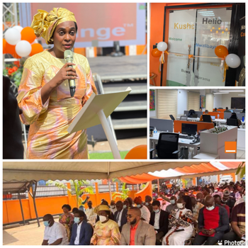 As CEO Aminata Kane Manifests Good Leadership... ORANGE-SL OPENS LE 11 BILLION ULTRA-MODERN OFFICE
