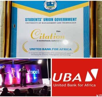 UBA Sierra Leone Recognized by UNIMTECH UNIVERSITY