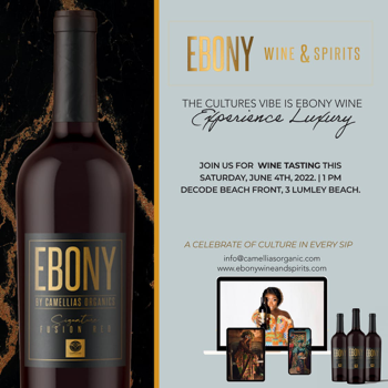 Ebony Wine & Spirits Set to Hold Wine Tasting Event