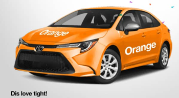 In a Point Campaign… Orange to Reward Customers with a Car