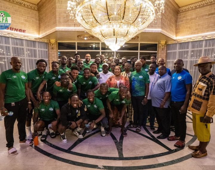 Leone Stars Safely Arrive In Abuja Ahead Of Nigeria-Sierra Leone Encounter