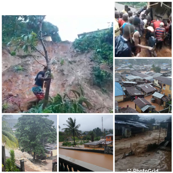 As Heavy Rainfall Lashes Freetown...4 KILLED, HUNDREDS AFFECTED