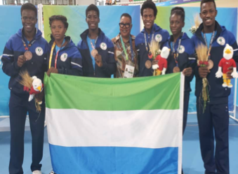 In the 5th Islamic Solidarity Games Aerobic Gymnastics Championship… SIERRA LEONE OUTSHINES BENIN AND IRAN