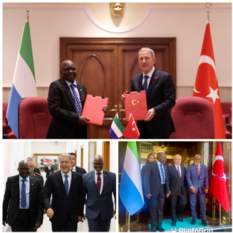 Sierra Leone & Turkey Sign Military Framework Agreement