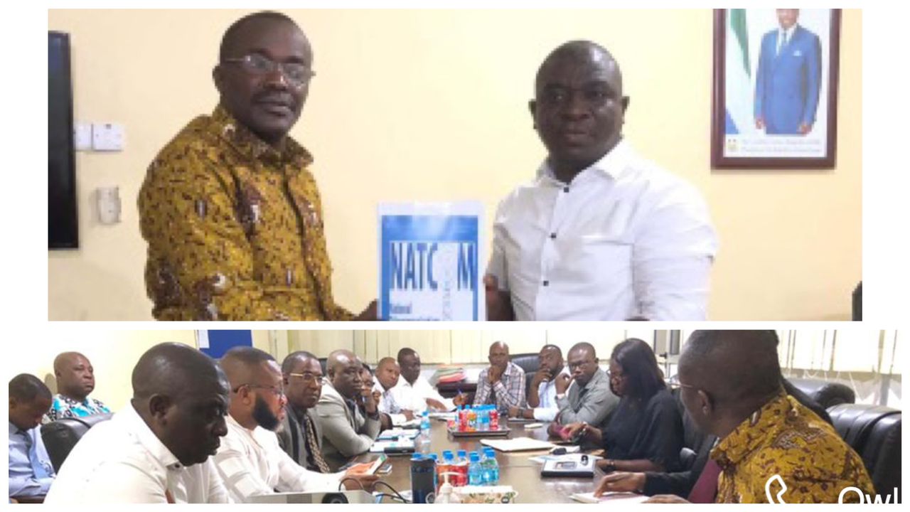 As They Presents Review of Practices & Procedures…NATCOM Boss Receives ACC Report