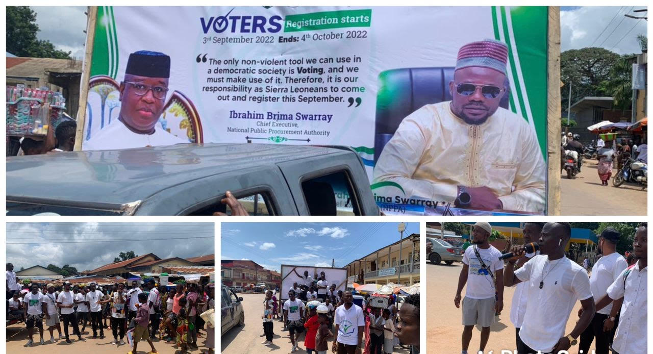 IBS Foundation Calls for Massive Voters' Registration in Kenema