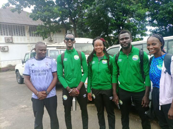 Sierra Leone Beach Volleyball Team Depart for Gambia