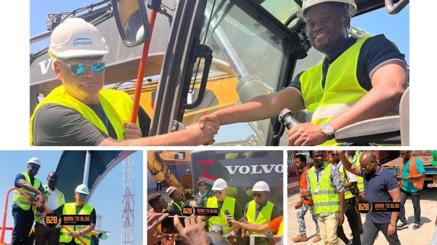 As Hon. Ahmed Kanneh Woos Investors… Bravura Gold Mining Unveils over 4 Million Dollars Equipment