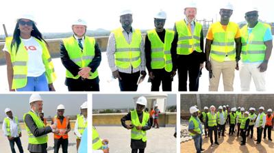 CEO of Orange-SL, Head of EU, French Amb. NATCOM Boss, MIC Deputy Minister Visit Orange Bo Data Centre