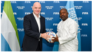 FIFA President Hails SLFA President, Daddy Brima