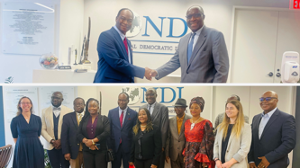 NDI Hosts Dr. Samura Kamara in Washington DC
