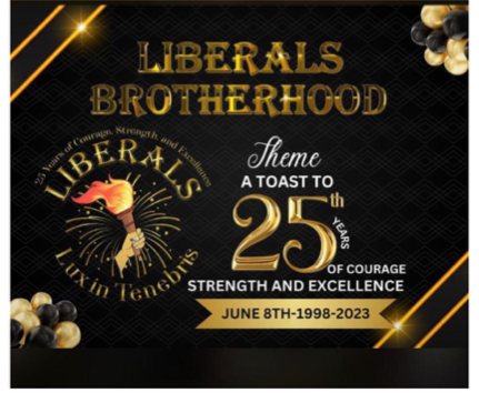 Liberals Brotherhood to Celebrate Silver Jubilee with Style