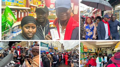 Dr. Samura Kamara Storms Sierra Leonean Businesses in London