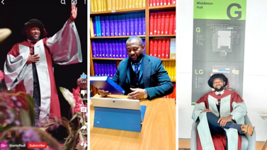 Young Sierra Leonean Bags Multiple Postgraduate Awards Including A PhD in Chemical Engineering at A Single Graduation Ceremony in UK