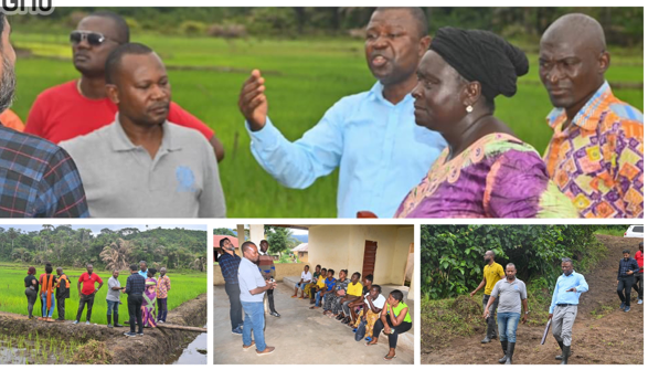 FAO Rep. Tours Project Implementation Sites In 3 Districts