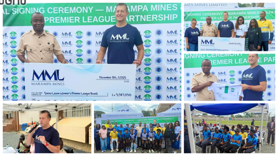 Marampa Mines Limited Boosts SL Women’s Premier League with $150,000 Donation