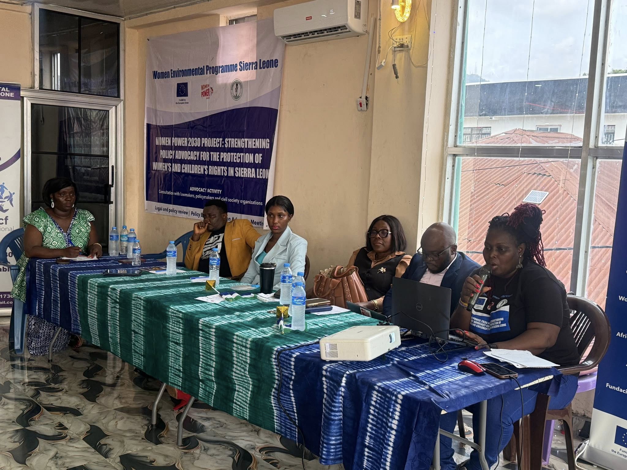 WEP Sierra Leone, EU Conclude One-Day Consultation on Women’s and Children’s Rights