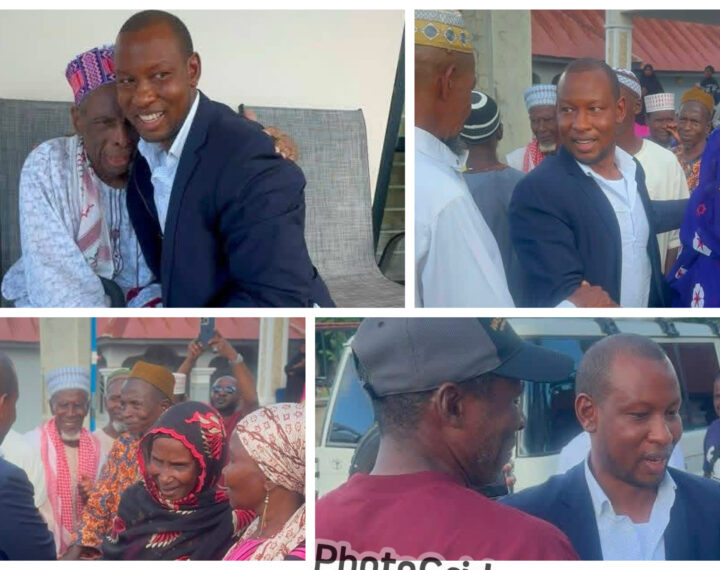 The Newly Appointed NASSIT Director General Pays a Courtesy Visit to His Home Town