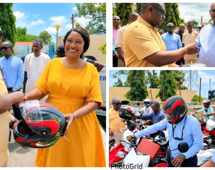 SLMA Executive Director Hands Over 15 Motorbikes to Maritime Field Officers