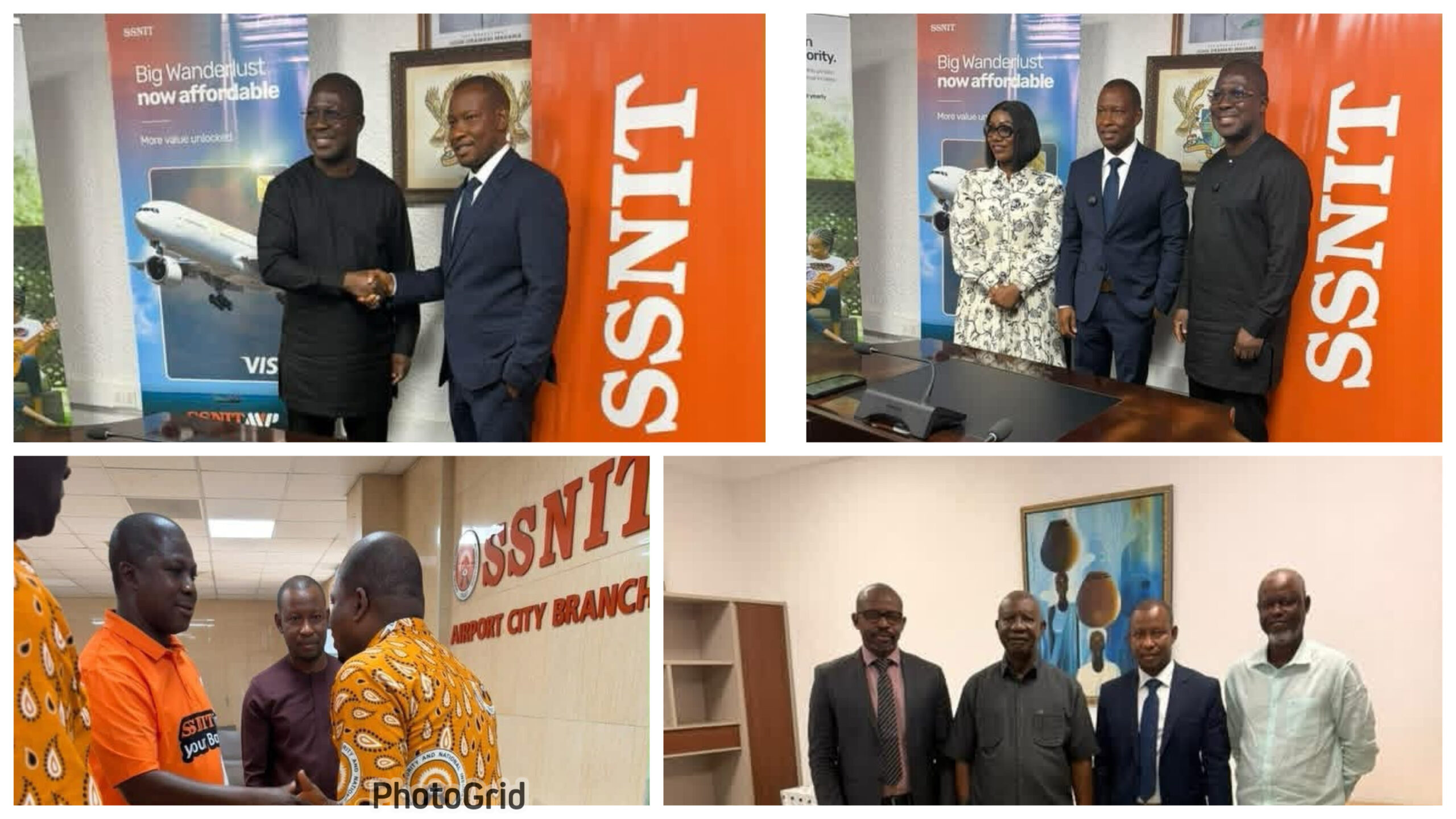 NASSIT Strengthens Collaboration with SSNIT in Ghana
