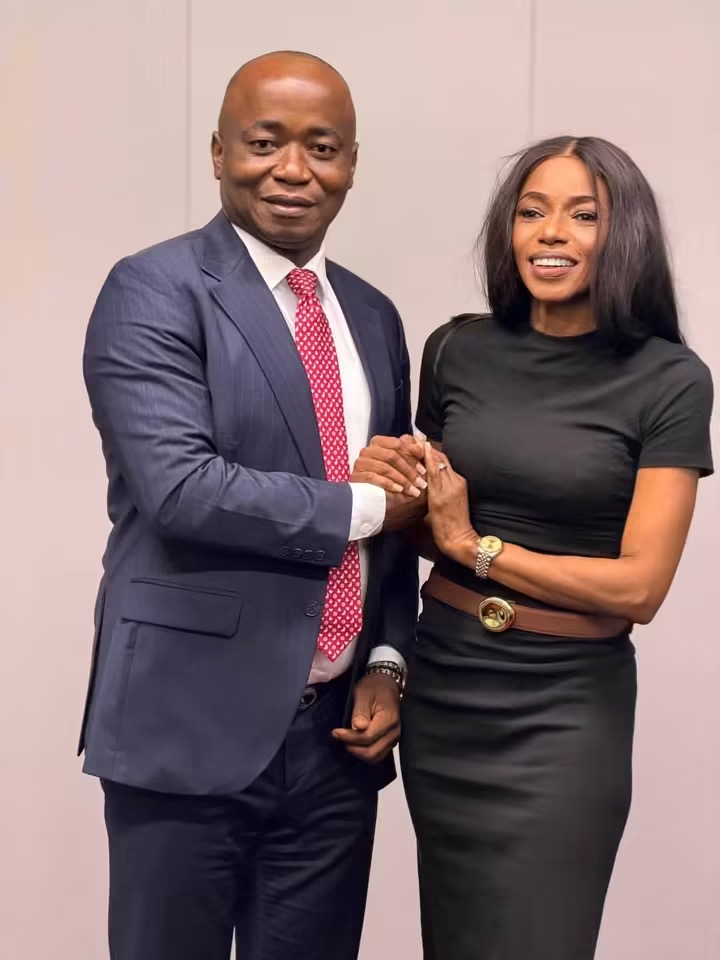 SLFA President Babadi Kamara Hosts Former FIFA Council Member Madam Isha Johansen