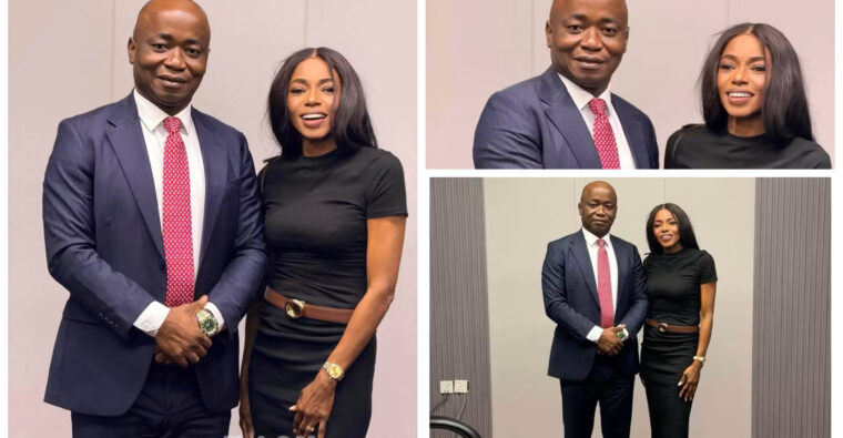 SLFA President Babadi Kamara Hosts Former FIFA Council Member Madam Isha Johansen