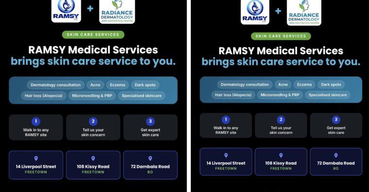 Expert Skincare, Now Closer to You in Sierra Leone