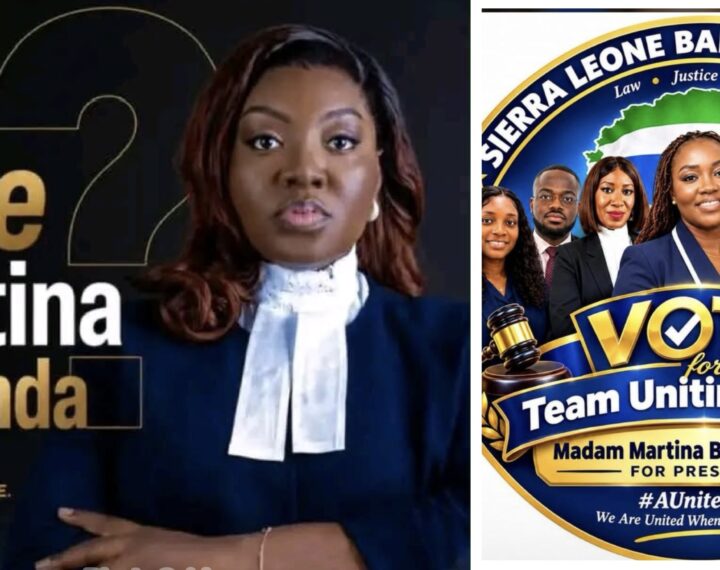 Lawyers Set to Elect Martina Egbenda as SLBA President Today