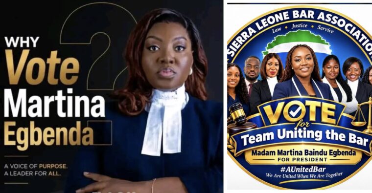 Lawyers Set to Elect Martina Egbenda as SLBA President Today