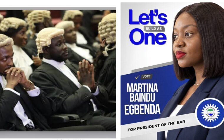Next Bar President Makes Final Appeal to Lawyers in the Sierra Leone